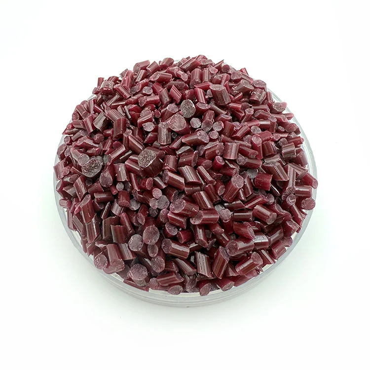 Újrahasznosított fekete PS műanyag pellet