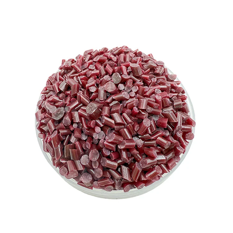 Újrahasznosított vörös PS polimer anyag